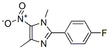 CAS 登录号：104575-25-9， 2-(4-氟苯基)-1,4-二甲基-5-硝基咪唑