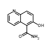 CAS#: 104612-30-8, 6-Hydroxy-5-Quinolinecarboxamide