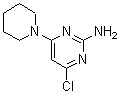 CAS 登录号：104637-64-1， 4-氯-6-(1-哌啶基)-2-嘧啶胺