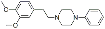CAS 登录号：1047-68-3， 1-[2-(3,4-二甲氧基苯基)乙基]-4-苯基哌嗪