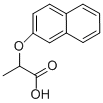 CAS 登录号：10470-82-3， 2-(2-萘基氧基)丙酸