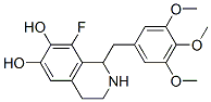 CAS#: 104716-89-4, 8-Fluoro-1,2,3,4-Tetrahydro-1-((3,4,5-Trimethoxyphenyl)Methyl)-6,7-Isoquinolinediol