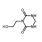 CAS#: 104732-55-0, 3-(2-Hydroxyethyl)-1,3,5-Triazinane-2,4-Dione