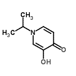 CAS 登录号：104764-53-6， 3-羟基-1-异丙基-4(1H)-吡啶酮