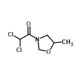 CAS 登录号：104767-34-2， 2,2-二氯-1-(5-甲基-1,3-恶唑烷-3-基)乙酮