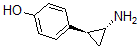 CAS 登录号：104777-77-7， 4-[(1S,2R)-2-氨基环丙基]苯酚