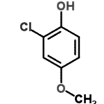 CAS 登录号：104810-00-6， 2-氯-4-甲氧基苯酚
