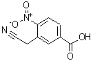 CAS 登录号：104825-21-0， 3-(氰基甲基)-4-硝基苯甲酸