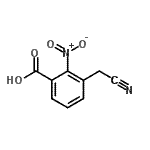 CAS#: 104825-34-5, 3-(Cyanomethyl)-2-Nitrobenzoic Acid
