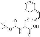 CAS 登录号：104882-22-6， (2R)-2-({[(2-甲基-2-丙基)氧基]羰基}氨基)-3-(1-萘基)丙酸