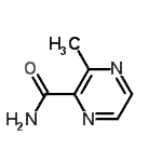 CAS#: 104893-52-9, 3-Methyl-2-Pyrazinecarboxamide