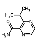 CAS#: 104893-55-2, 3-Isopropyl-2-Pyrazinecarboxamide