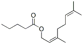 CAS#: 10522-33-5, (Z)-3,7-Dimethylocta-2,6-Dienyl Valerate