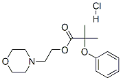 CAS 登录号：10524-82-0， 2-吗啉基乙基2-苯氧基异丁酸酯盐酸盐