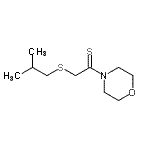 CAS#: 105247-16-3, 2-(Isobutylsulfanyl)-1-(4-Morpholinyl)Ethanethione