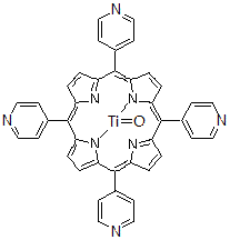 CAS#: 105250-49-5, Oxo[5,10,15,20-tetra(4-pyridyl)porphyrinato]titanium(IV)