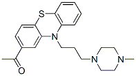 CAS#: 1053-74-3, 1-[10-[3-(4-Methylpiperazin-1-Yl)Propyl]Phenothiazin-2-Yl]Ethanone