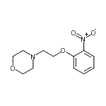 CAS 登录号：105337-21-1， 4-[2-(2-硝基苯氧基)乙基]吗啉