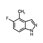 CAS#: 105391-69-3, 5-Fluoro-4-Methyl-1H-Indazole