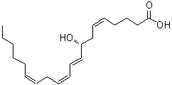 CAS#: 105500-09-2, (5Z,8R,9E,11Z,14Z)-8-Hydroxy-5,9,11,14-Icosatetraenoic Acid