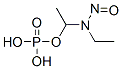 CAS 登录号：105528-04-9， 1-(N-乙基-N-亚硝基氨基)乙基磷酸酯