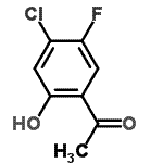 CAS#: 105533-69-5, 1-(4-Chloro-5-Fluoro-2-Hydroxyphenyl)Ethanone