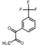 CAS 登录号：10557-15-0， 1-[3-(三氟甲基)苯基]-1,2-丙烷二酮