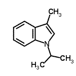 CAS#: 10560-08-4, 1-Isopropyl-3-Methyl-1H-Indole