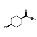 CAS#: 105676-08-2, cis-4-Sulfanylcyclohexanecarboxamide