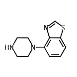 CAS#: 105685-43-6, 4-(1-Piperazinyl)-1,3-Benzothiazole