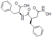 CAS 登录号：105831-46-7， (2S)-2-[[(2R)-4-(羟基氨基)-4-氧代-2-(苯基甲基)丁酰基]氨基]-3-苯丙酸