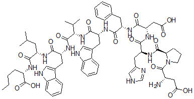 CAS 登录号：105869-12-3， 2-脯氨酰-6,8-色氨酰-10-正亮氨酰-神经激肽B
