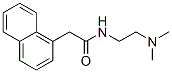 CAS 登录号：10593-17-6， N-[2-(二甲基氨基)乙基]-1-萘乙酰胺