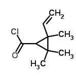 CAS#: 105955-14-4, 2,2,3-Trimethyl-3-Vinylcyclopropanecarbonyl Chloride