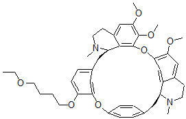 CAS 登录号：106006-09-1， O-4-(乙氧基丁基)小檗胺