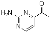 CAS 登录号：106157-82-8， 1-(2-氨基-4-嘧啶基)乙酮
