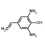 CAS 登录号：106227-34-3， 2,6-二氨基-4-乙烯基苯酚