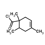CAS#: 106265-57-0, 1,4,6-Trimethyl-3-Cyclohexene-1-Carbonyl Chloride