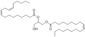 CAS 登录号：106292-55-1， (9Z,12Z)-9,12-十八碳二烯酸1-(羟基甲基)-2-[[(9Z)-1-氧代-9-十八碳烯-1-基]氧基]乙基酯
