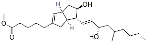CAS 登录号：106396-38-7， 甲基 5-[(3aS,5R,6R,6aS)-5-羟基-6-[(E,3S)-3-羟基-5-甲基壬-1-烯基]-1,3A,4,5,6,6alpha-六氢戊搭烯-2-基]戊酸酯