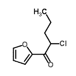 CAS 登录号：106430-54-0， 2-氯-1-(2-呋喃基)-1-戊酮