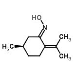 CAS 登录号：106550-02-1， (1E,5R)-N-羟基-2-异亚丙基-5-甲基环己烷亚胺