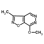 CAS#: 106584-77-4, 7-Methoxy-3-Methyl[1,2]Oxazolo[4,5-d]Pyridazine