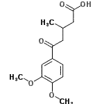 CAS#: 106591-88-2, 5-(3,4-Dimethoxyphenyl)-3-Methyl-5-Oxopentanoic Acid