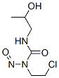 CAS 登录号：106612-15-1， 1-(2-氯乙基)-3-(2-羟基丙基)-1-亚硝基脲