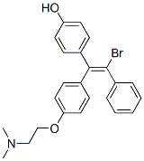 CAS 登录号：106692-19-7， 4-[(E)-2-溴-1-[4-(2-二甲基氨基乙氧基)苯基]-2-苯乙烯基]苯酚