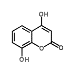CAS#: 106754-20-5, 4,8-Dihydroxy-2H-Chromen-2-One