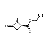 CAS 登录号：106863-94-9， 乙基(2S)-4-氧代-2-吖丁啶羧酸酯