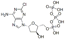 CAS#: 106867-30-5, [(2R,3S,5R)-5-(6-Amino-2-Chloropurin-9-Yl)-3-Hydroxyoxolan-2-Yl]Methyl (Hydroxy-Phosphonooxyphosphoryl) Hydrogen Phosphate