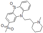 CAS#: 106939-06-4, 10-[2-(1-Methylpiperidin-2-Yl)Ethyl]-2-Methylsulfonylphenothiazine 5-Oxide